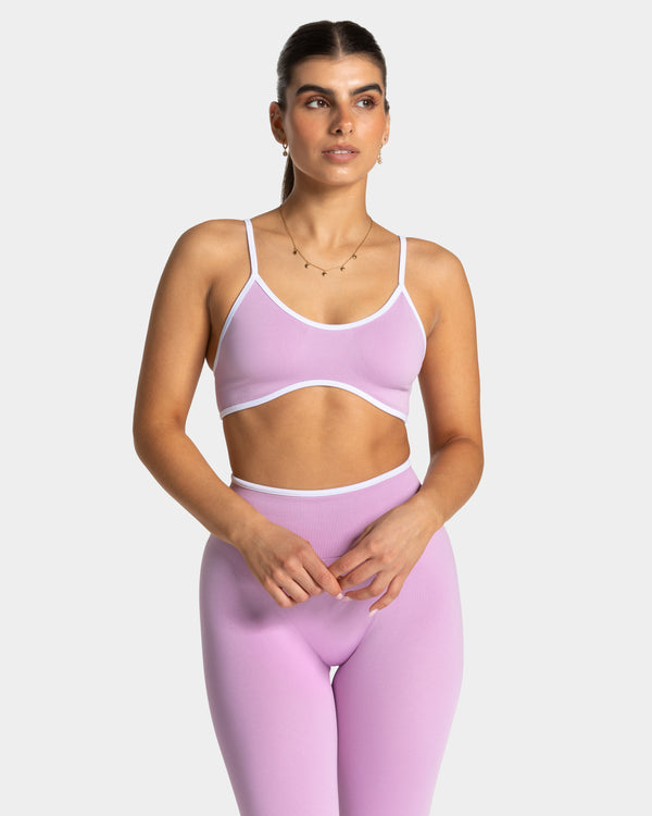 Brassière TEVEO Contrastline - orchidée